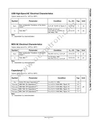 FSA3200UMX-F106 Datasheet Page 7