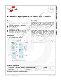 FSA3341UMX Datasheet Page 2