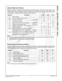 FSA3341UMX Datasheet Page 4