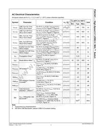 FSA3341UMX Datasheet Page 6