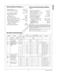 FSA3357L8X Datasheet Page 4