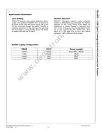 FSA4476UCX Datasheet Page 10