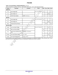 FSA4480UCX Datasheet Page 8