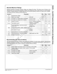 FSA553UCX Datasheet Page 4