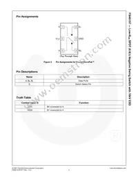 FSA6157L6X Datasheet Page 3