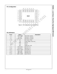 FSA642UMX Datasheet Page 2