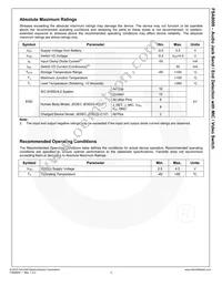 FSA8009UMX Datasheet Page 4