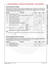 FSA8038UMSX_F106 Datasheet Page 3