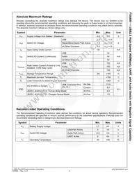 FSA805UMX Datasheet Page 6