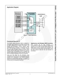 FSA806UMX Datasheet Page 3