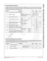 FSA806UMX Datasheet Page 6