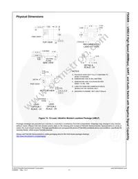 FSA806UMX Datasheet Page 12