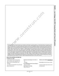 FSA839UCX Datasheet Page 12