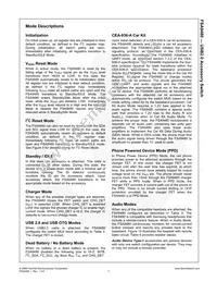FSA9480UCX Datasheet Page 7