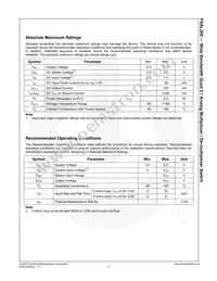FSAL200QSC Datasheet Page 4
