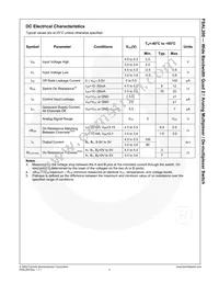 FSAL200QSC Datasheet Page 5