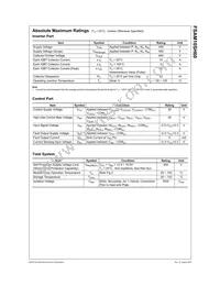 FSAM10SH60 Datasheet Page 5