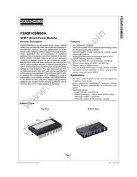 FSAM10SM60A Datasheet Cover