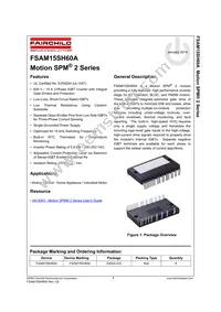 FSAM15SH60A Datasheet Page 2