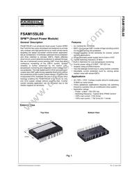 FSAM15SL60 Datasheet Cover