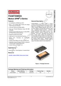 FSAM75SM60A Datasheet Page 2