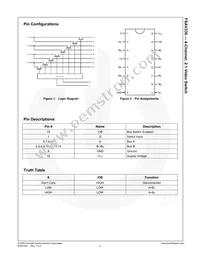 FSAV330MTCX Datasheet Page 3