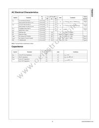 FSAV331QSC Datasheet Page 3