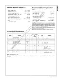 FSAV450MTC Datasheet Page 3