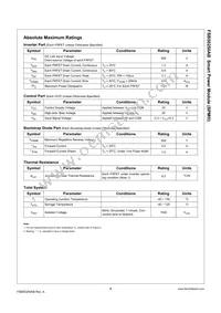 FSB50250AB Datasheet Page 3