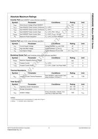 FSB50550ASE Datasheet Page 3