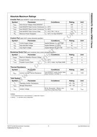 FSB50550UTD Datasheet Page 3