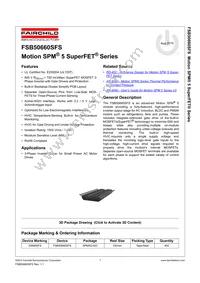 FSB50660SFS Datasheet Page 2