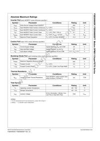 FSB50660SFT Datasheet Page 3