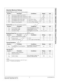 FSB50760SF Datasheet Page 3