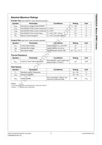 FSB50825US Datasheet Page 3
