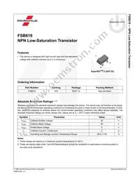 FSB619 Datasheet Page 2