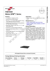 FSB70450 Datasheet Page 2