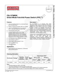 FSL137MRIN Datasheet Page 2