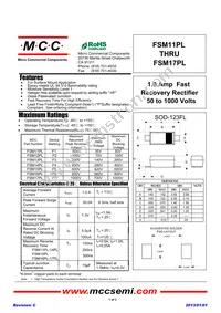 FSM14PL-TP Datasheet Cover