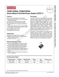 FSQ0270RNA Datasheet Page 2
