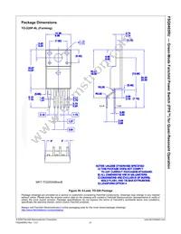 FSQ0465RUWDTU Datasheet Page 21