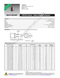 FSR1013-822KL Datasheet Cover