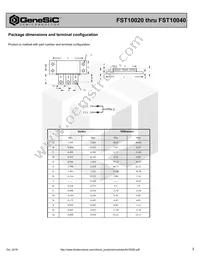 FST10040 Datasheet Page 3