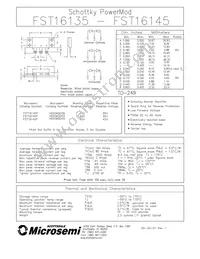 FST16145D Datasheet Cover