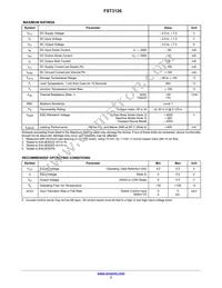 FST3126DTR2G Datasheet Page 3