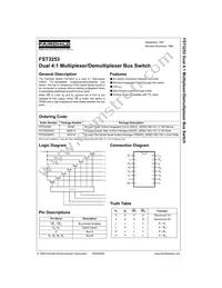 FST3253MTCX Datasheet Page 2