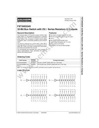 FST34X2245QSPX Datasheet Cover