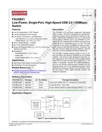 FSUSB31UMX Datasheet Page 2