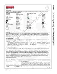 FSUSB31UMX Datasheet Page 15