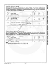 FSUSB45UMX Datasheet Page 4